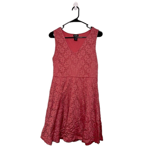 RUE21 Light Pink Floral Lace Midi Dress